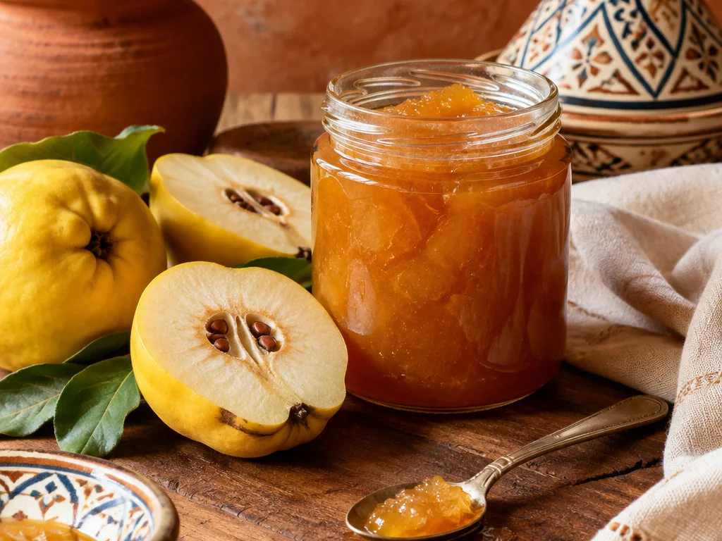 Confiture maison de coings