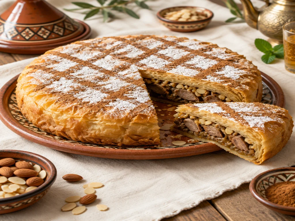 Pastilla traditionnelle au pigeon