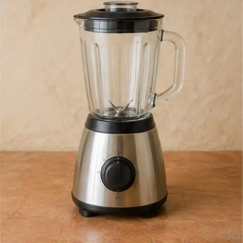 Blender de cuisine avec bol en verre